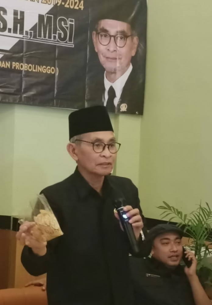 Gelar Reses dengan Majelis Rotibul Haddad dan Pelaku UMKM Pasuruan.